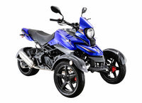 Vitacci X200 Tryker, 177.3cc Air Cooled, Electric Start, Full Digital Gauges, Front a Rear Disc, Advanced Suspension