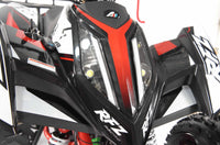 Vitacci Falcon X 119.7cc Youth ATV, Semi-Automatic with Reverse, Front and Rear Hydraulic Brakes, Electric Start, CDI Ignition, Air-Cooled 4-Stroke Engine, 8 Inch Wheels