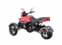 Vitacci X200 Tryker, 177.3cc Air Cooled, Electric Start, Full Digital Gauges, Front a Rear Disc, Advanced Suspension