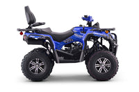 Apollo  Pentora 200 EFI. 177cc, Utility Style, Adult ATV. Passenger Back Rest  Fuel Injected, 177cc AIr Cooled, 32.9 Inch Seat, fully Automatic with reverse