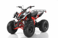 Vitacci Falcon X 119.7cc Youth ATV, Semi-Automatic with Reverse, Front and Rear Hydraulic Brakes, Electric Start, CDI Ignition, Air-Cooled 4-Stroke Engine, 8 Inch Wheels