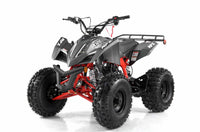 Vitacci Falcon X 119.7cc Youth ATV, Semi-Automatic with Reverse, Front and Rear Hydraulic Brakes, Electric Start, CDI Ignition, Air-Cooled 4-Stroke Engine, 8 Inch Wheels