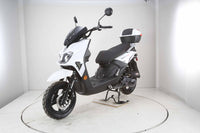 Vitacci Fighter Pro 50, Automatic Scooter/Moped, Electric Start, Locking Trunk, GY6 Clone Motor, 12 inch rims