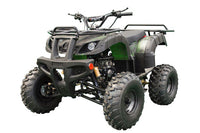 Cougar 125cc Utility Style, SEMI AUTOMATIC 3 Speed, Bigger Frame wider stance, Electric start, front and rear racks