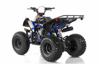 Vitacci Falcon X 119.7cc Youth ATV, Semi-Automatic with Reverse, Front and Rear Hydraulic Brakes, Electric Start, CDI Ignition, Air-Cooled 4-Stroke Engine, 8 Inch Wheels