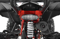 Vitacci Falcon X 119.7cc Youth ATV, Semi-Automatic with Reverse, Front and Rear Hydraulic Brakes, Electric Start, CDI Ignition, Air-Cooled 4-Stroke Engine, 8 Inch Wheels