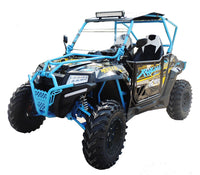 Vitacci Predator FX400 311cc 2-Seat UTV, Automatic CVT with Reverse, Shaft Drive 4x2, Full Suspension, Dual Hydraulic Disc Brakes, 25 Inch Off-Road Tires, Bucket Seats