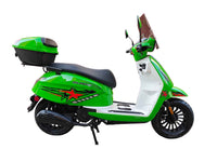 Vitacci Milano 150 150cc Scooter, CVT Automatic, Front Disc Rear Drum Brakes, 12-Inch Aluminum Wheels, Digital Speedometer, LED Lighting, USB Charger, Windshield, Rear Trunk