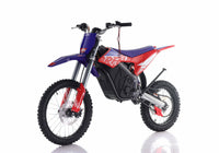 Apollo RFN Warrior SX-E2 Pro Max 17/14 48V Youth Electric Dirt Bike, 5000W Peak Motor, 48V 25Ah Samsung Lithium Battery, 3 Speed Modes up to 43 MPH, Hydraulic Disc Brakes