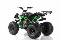 Vitacci Falcon X 119.7cc Youth ATV, Semi-Automatic with Reverse, Front and Rear Hydraulic Brakes, Electric Start, CDI Ignition, Air-Cooled 4-Stroke Engine, 8 Inch Wheels
