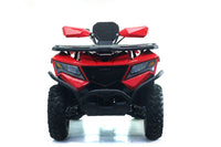 Apollo Cyber Roamer 250 EFI, 224cc Adult ATV, 4-Stroke, Oil Cooled, EFI, CVT Automatic with Reverse, Front & Rear Hydraulic Disc Brakes, Double Wishbone Front Suspension, Aluminum Wheels, LED Lighting, USB Port, Front & Rear Racks, 33" Seat Height