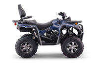 Apollo  Pentora 200 EFI. 177cc, Utility Style, Adult ATV. Passenger Back Rest  Fuel Injected, 177cc AIr Cooled, 32.9 Inch Seat, fully Automatic with reverse