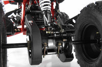 Vitacci Falcon X 119.7cc Youth ATV, Semi-Automatic with Reverse, Front and Rear Hydraulic Brakes, Electric Start, CDI Ignition, Air-Cooled 4-Stroke Engine, 8 Inch Wheels