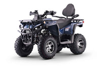 Apollo  Pentora 200 EFI. 177cc, Utility Style, Adult ATV. Passenger Back Rest  Fuel Injected, 177cc AIr Cooled, 32.9 Inch Seat, fully Automatic with reverse