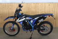 CRT Moto DF300RTT Broncho 300 Dirt Bike,  Air Cooled 250cc, 37 inch seat height, 21 inch front tire,CA LEGAL, 5-Speed Manual, Electric Start, DOT light package, Inverted Front Forks