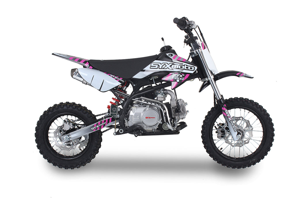 Ice bear PAD 125-1F Roost, Fully Automatic Pit Bike, 14 inch front tire, Electric Start, Dual Disc Brakes, 29.5 Inch Seat Height( Special Price 2022 models)
