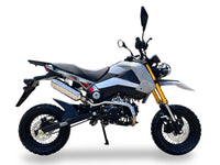 Ice Bear Rogue PMZ125-1EN. 125cc  Grom Style Dual Sport, LCD Speedometer, 4 Speed Trans, Larger Gas Tank