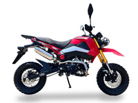 Ice Bear Rogue PMZ125-1EN. 125cc  Grom Style Dual Sport, LCD Speedometer, 4 Speed Trans, Larger Gas Tank