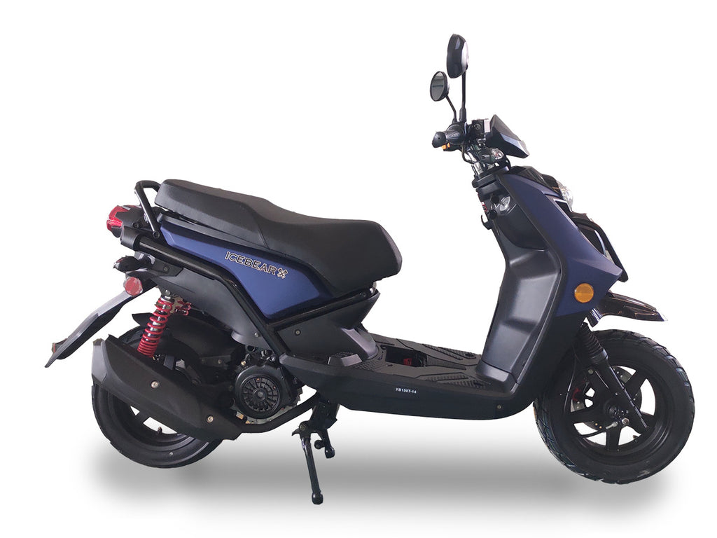 Icebear Vision PMZ 150-17 150cc Scooter. 12 inch rims, automatic trans, electric start, CARB