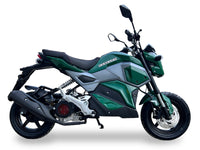 Ice Bear Mini Max 50cc Scooter PMZ50-M1 Extended Frame, Automatic trans, Electric start. CA Legal