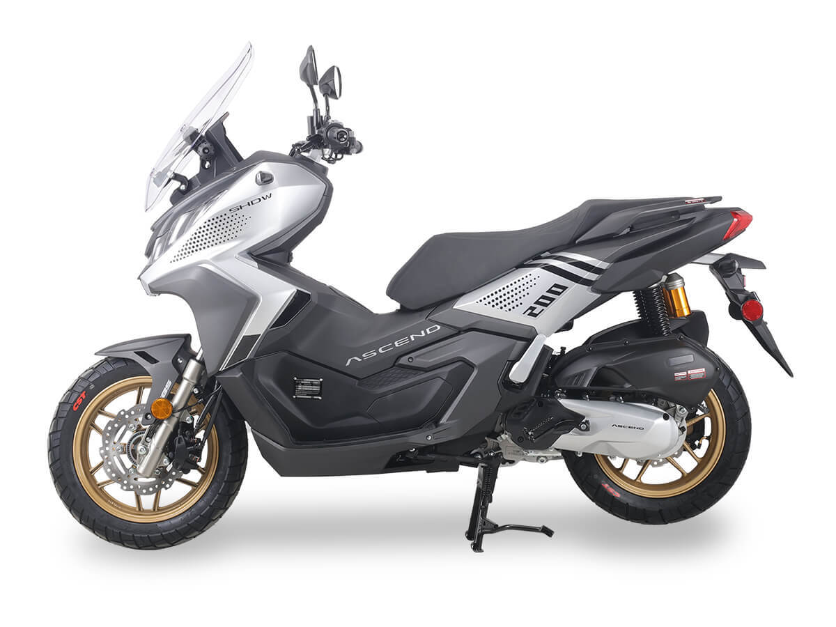 Ice Bear SHDW PMZ200-S 200cc Scooter | MotoBuys
