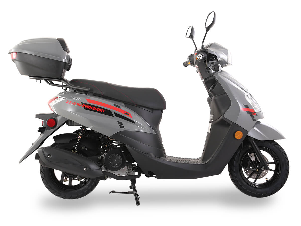 Ice Bear Cali PMZ50-2 50cc Moped | MotoBuys