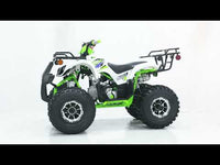 Tao T-Force Platinum 120cc Youth ATV, Automatic with Reverse, Chrome Rims, Adjustable Shocks, High-Performance Ignition, Speed Limiter, Tether Kill Switch