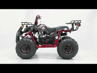 Tao T-Force T125 107cc Youth ATV, Adjustable Shocks, Electric Start, Remote Engine Kill, Larger Sprocket, Automatic with Reverse