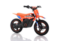 RFN Warrior Kids SX-E350, 36V Kids Electric Dirt Bike, 350W Motor, 36V 5Ah Lithium Battery, 3 Speed Modes up to 18.6 MPH, 140mm Front & Rear Disc Brakes, 14 Inch Alloy Wheels, Ages 4-8