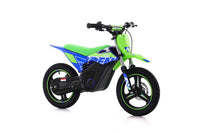 RFN Warrior Kids SX-E350, 36V Kids Electric Dirt Bike, 350W Motor, 36V 5Ah Lithium Battery, 3 Speed Modes up to 18.6 MPH, 140mm Front & Rear Disc Brakes, 14 Inch Alloy Wheels, Ages 4-8