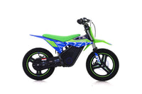 RFN Warrior Kids SX-E350, 36V Kids Electric Dirt Bike, 350W Motor, 36V 5Ah Lithium Battery, 3 Speed Modes up to 18.6 MPH, 140mm Front & Rear Disc Brakes, 14 Inch Alloy Wheels, Ages 4-8