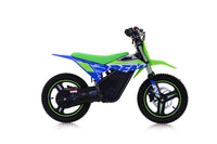 RFN Warrior Kids SX-E500, 36V Kids Electric Dirt Bike, 500W Motor, 36V 7.5Ah Lithium Battery, 3 Speed Modes up to 21.7 MPH, 140mm Front & Rear Oil Pump Disc Brakes, 14 Inch Alloy Wheels, Ages 4-8