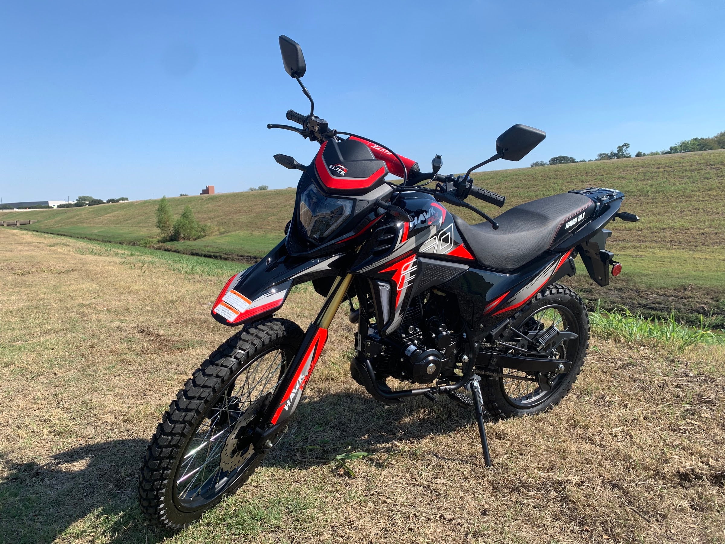 RPS Elite Hawk DLX 250 EFI dual sport motorcycle