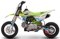 TrailMaster JHL SK110-ES 107cc Youth Dirt Bike, Fuel Injected, Semi-Automatic 4-Speed, Inverted Front Forks, 25 Inch Seat Height