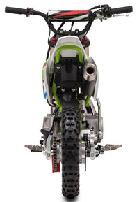 TrailMaster JHL SK110-ES 107cc Youth Dirt Bike, Fuel Injected, Semi-Automatic 4-Speed, Inverted Front Forks, 25 Inch Seat Height