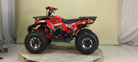 RPS DYNO 125cc Mid Size Youth ATV, Automatic with Reverse, Chrome Rims, Brush Guard, LED Head Lights, Electric Start