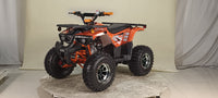 RPS DYNO 125cc Mid Size Youth ATV, Automatic with Reverse, Chrome Rims, Brush Guard, LED Head Lights, Electric Start