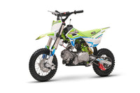 Trailmaster JHL PRO SK110S, Semi Automatic 4 speed, Electric Start, 12 inch front tire, Inverted Front Forks, 25 inch seat height,