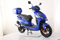 Trailmaster NEW Trophy 50, Scooter/Moped, Automatic, Electric Start, Color Matched Locking Trunk, (Opitonal) . 12 inch rims