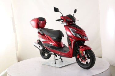 Trailmaster NEW Trophy 50, Scooter/Moped, Automatic, Electric Start, Color Matched Locking Trunk, (Opitonal) . 12 inch rims