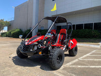 Trailmaster Blazer i2k, Electric off road go kart for teens and adults, 60 volt 30ah Lithium batteries , Dual A arm suspension,