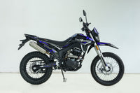 TrailMaster RMX250 223cc Adult Dual Sport Dirt Bike, Haojue Balance Shaft Engine, 5-Speed Manual, Electric and Kick Start, Inverted Front Forks, 19/17-Inch Wheels, LED Headlight