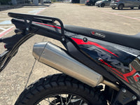 TrailMaster RMX250 223cc Adult Dual Sport Dirt Bike, Haojue Balance Shaft Engine, 5-Speed Manual, Electric and Kick Start, Inverted Front Forks, 19/17-Inch Wheels, LED Headlight
