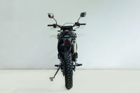 TrailMaster RMX250 223cc Adult Dual Sport Dirt Bike, Haojue Balance Shaft Engine, 5-Speed Manual, Electric and Kick Start, Inverted Front Forks, 19/17-Inch Wheels, LED Headlight