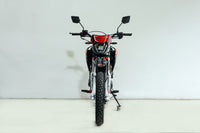 TrailMaster RMX250 223cc Adult Dual Sport Dirt Bike, Haojue Balance Shaft Engine, 5-Speed Manual, Electric and Kick Start, Inverted Front Forks, 19/17-Inch Wheels, LED Headlight