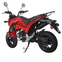 Tao Hellcat 125 124cc Adult Street Bike, 4 Speed Manual, Electric Start, Telescoping Front Forks, Front & Rear Disc Brakes, 12 Inch Alloy Wheels, Full Light Package