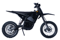 Viscena Viper, 48V Electric Dirt Bike, 3000W Peak Power, 21Ah Lithium-Ion Battery, 3 Speed Modes, Hydraulic Disc Brakes, Front and Rear Hydraulic Suspension, Headlight, Horn, 420 Chain, 14" Front 12" Rear Wheels, 28" Seat Height