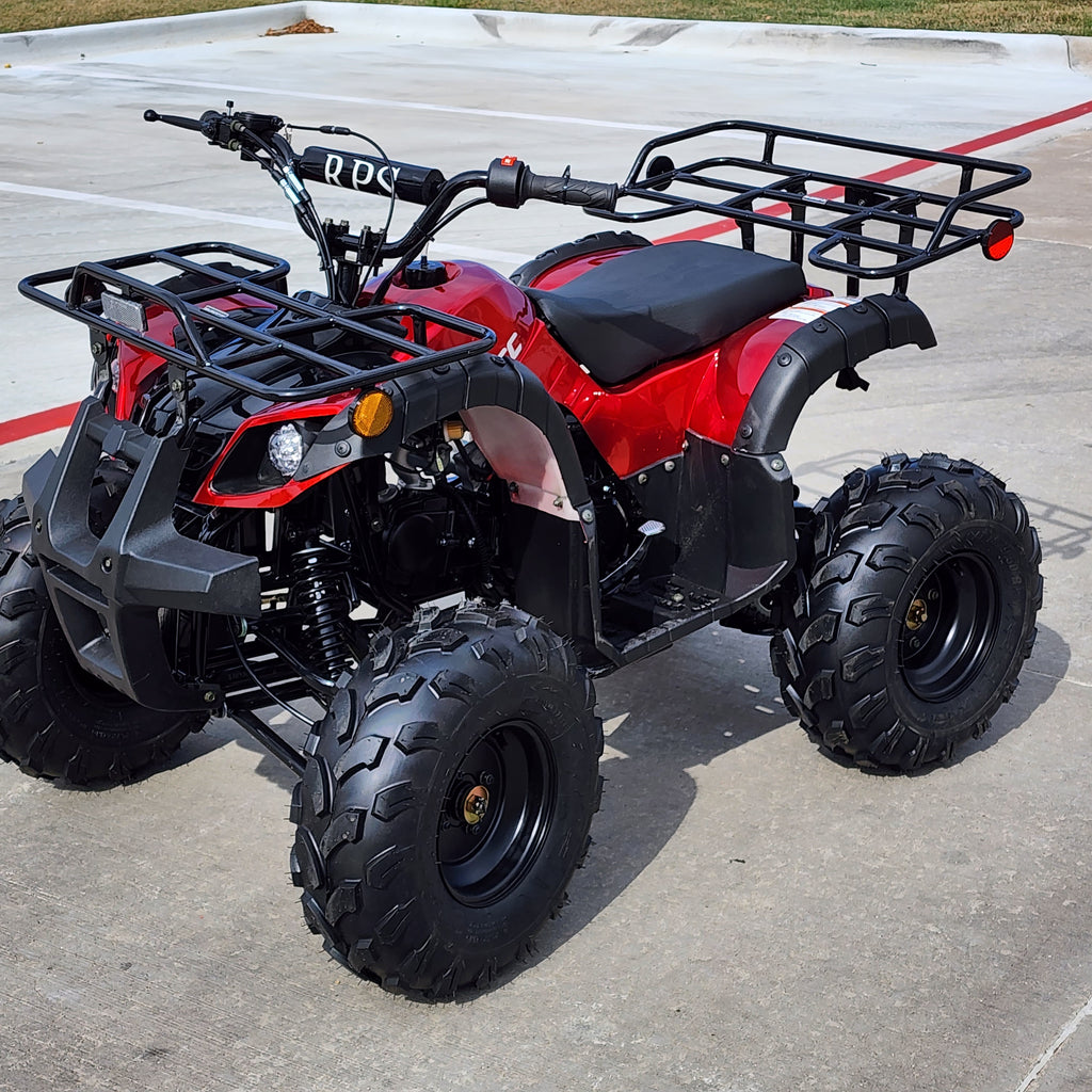RPS Bull 125 8'' Youth ATV, 125cc, Automatic with Reverse, 8-Inch Wheels, Electric Start with Free Battery Charge, up to $49 value