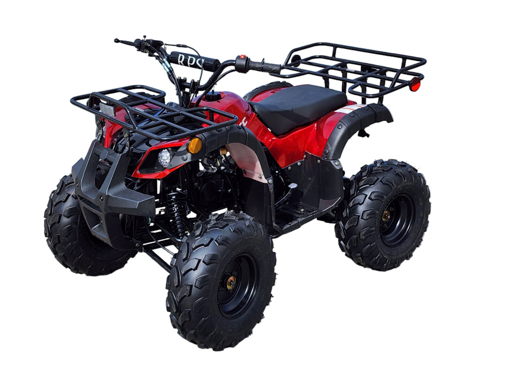 RPS Bull 125 8'' Youth ATV, 125cc, Automatic with Reverse, 8-Inch Wheels, Electric Start with Free Battery Charge, up to $49 value