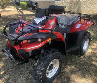 RPS LH-300 base model 4X4 Utility ATV, back rest, 22hp, Shaft drive, Selectable 4WD.